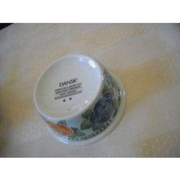 Dansk International Designs Danika Rose Fine China Small Soup Ice Cream Bowl - Picture 6 of 6